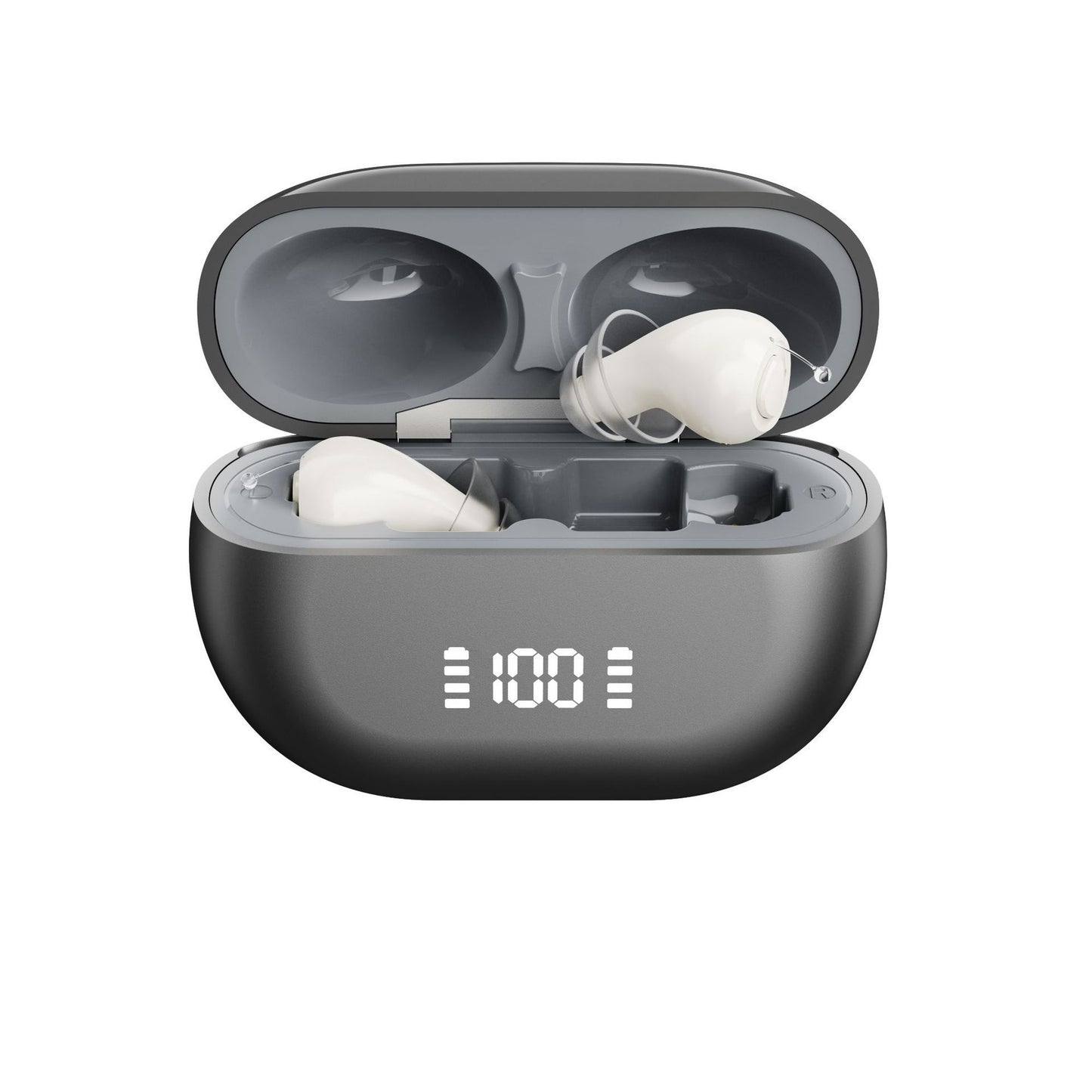 Beyond Oriva™ Rechargeable Digital Hearing Aid with UV Sterilization – Portable Sound Amplifier