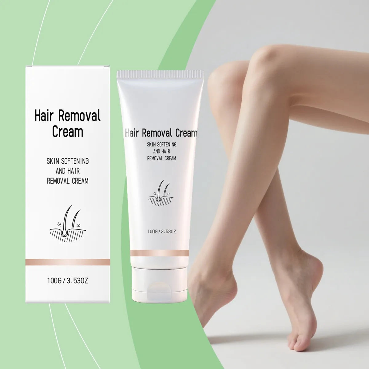 Beyond Oriva™ Avocado Moisturizing Hair Removal Cream