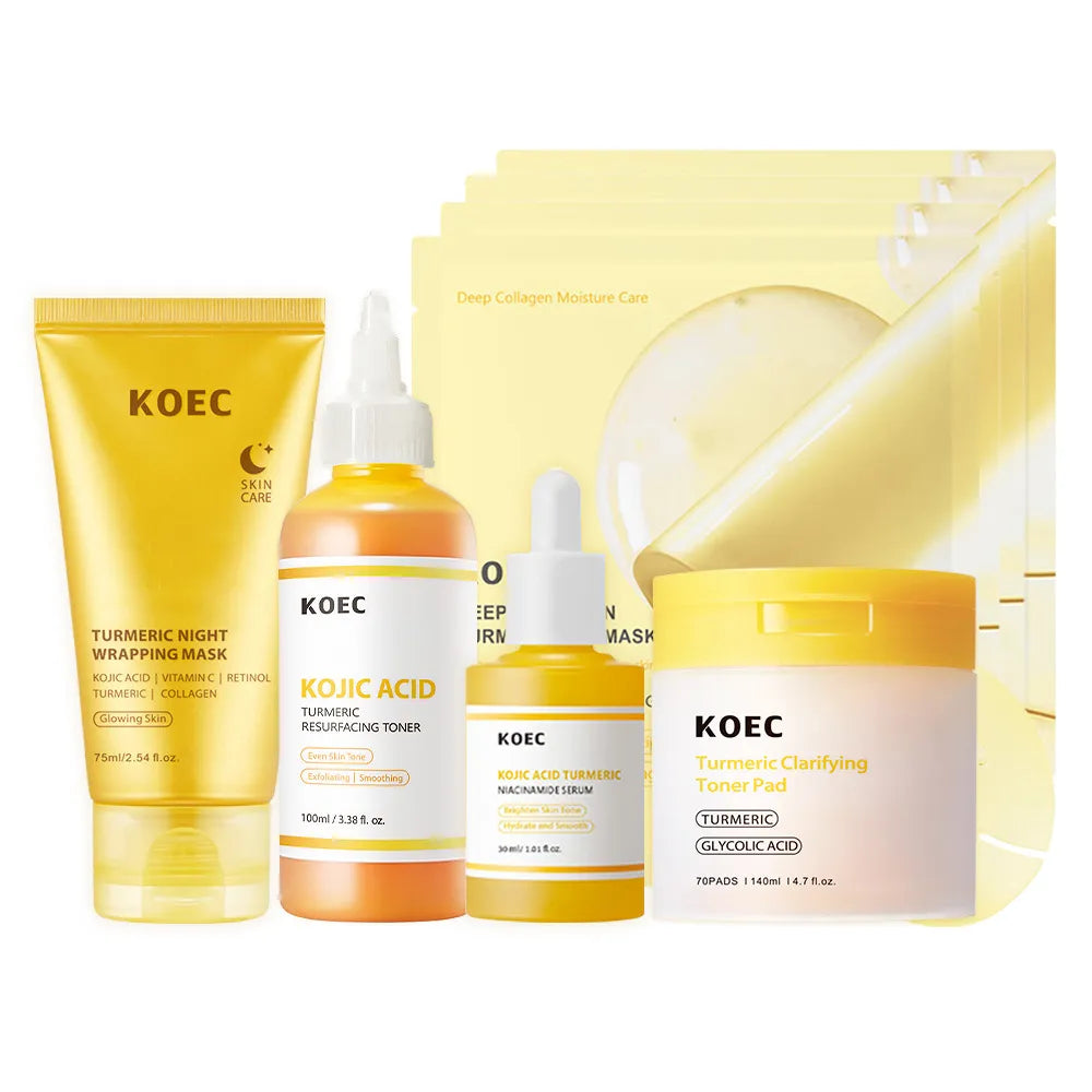 Beyond Oriva™ Kojic Acid Turmeric Skincare Set