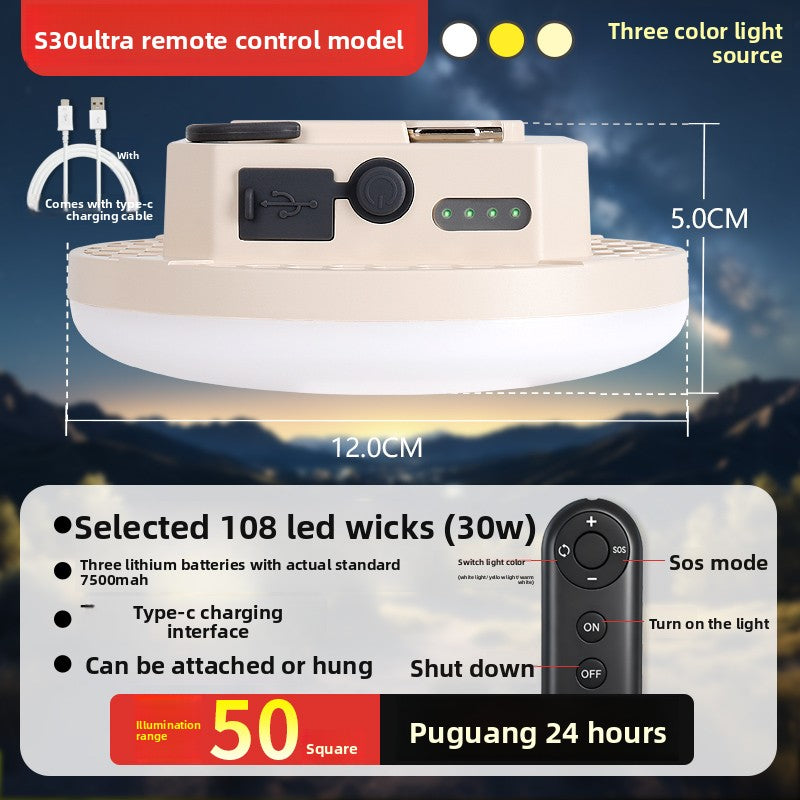 Outdoor camping lamp