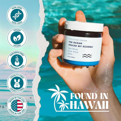 Beyond Oriva™ The Ocean Healed Natural Soothing Cream Skin Moisturize