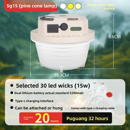 Outdoor camping lamp