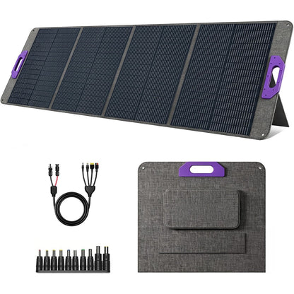 200W Solar Folding Panel – Portable Anti‑Microcrack Solar Panel