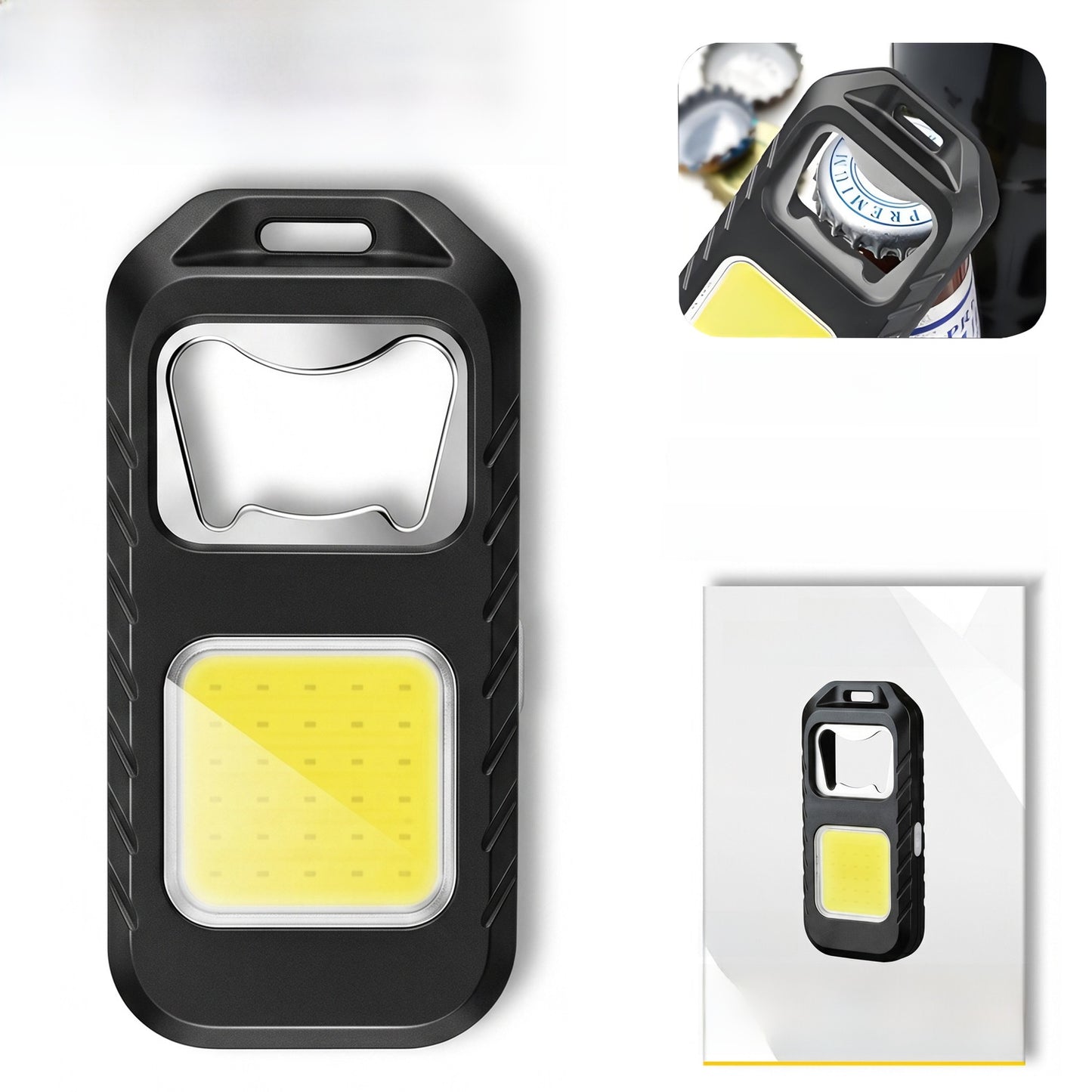 Multi-function keychain light