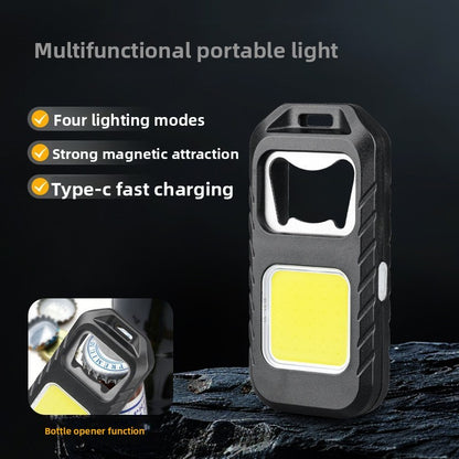 Multi-function keychain light