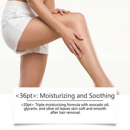 Beyond Oriva™ Avocado Moisturizing Hair Removal Cream