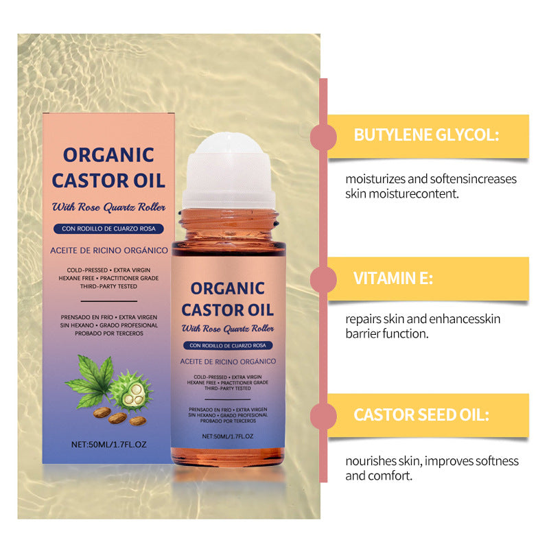 Beyond Oriva™ Castor Oil Soothing Roll-On for Skin Moisturizing