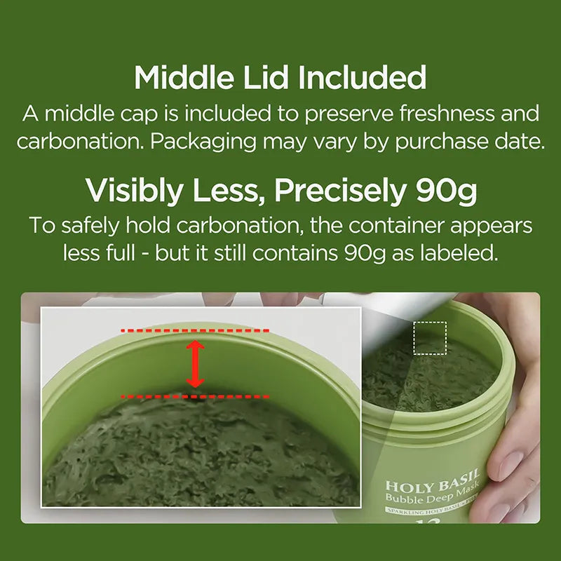 Beyond Oriva™ Carbonated Bubble Clay Mask for Deep Cleansing and Blackhead Removal
