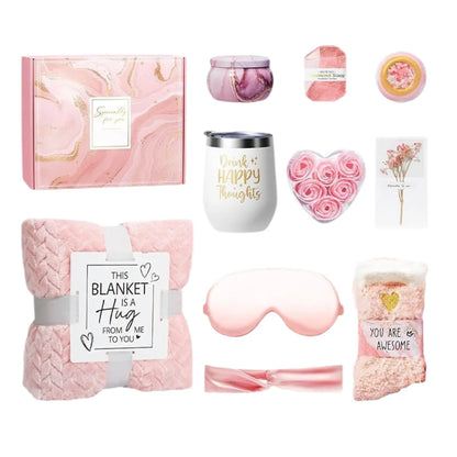 Beyond Oriva™ Pink Spa Gift Basket Set