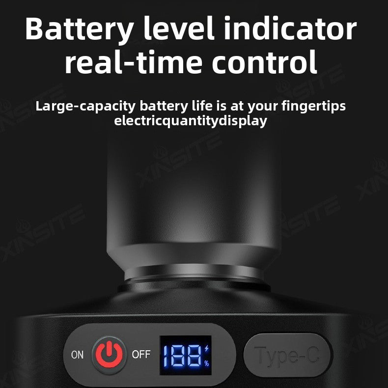 Adjustable Focus LED Headlamp with Digital Display