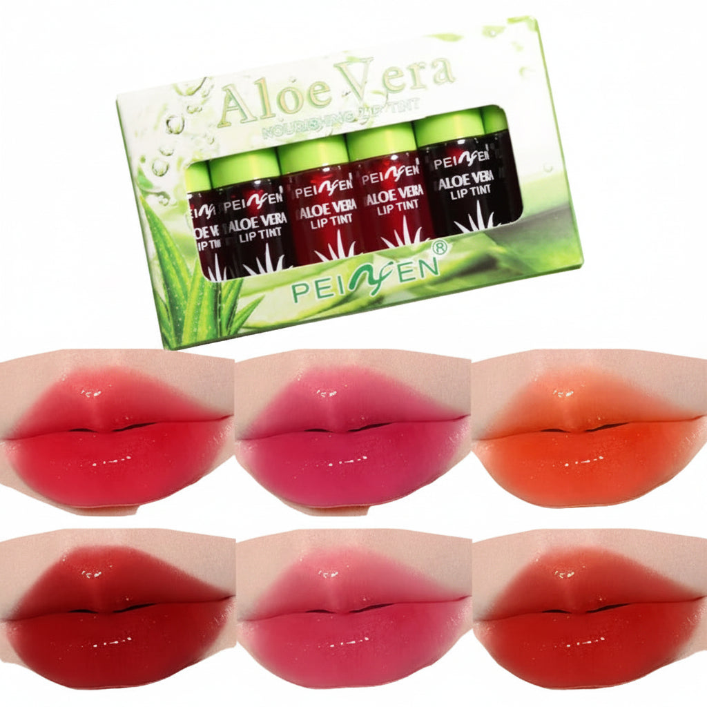 Beyond Oriva™ Penifen Aloe Vera Lip Gloss Set – Hydrating & Long‑Lasting