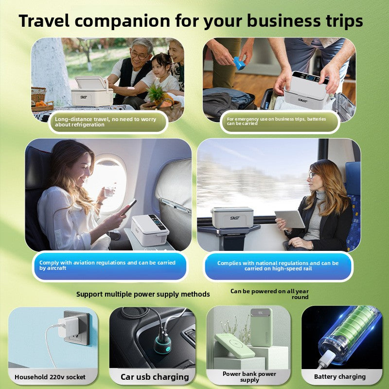 Beyond Oriva™  Portable Mini Refrigerator for Car and Home