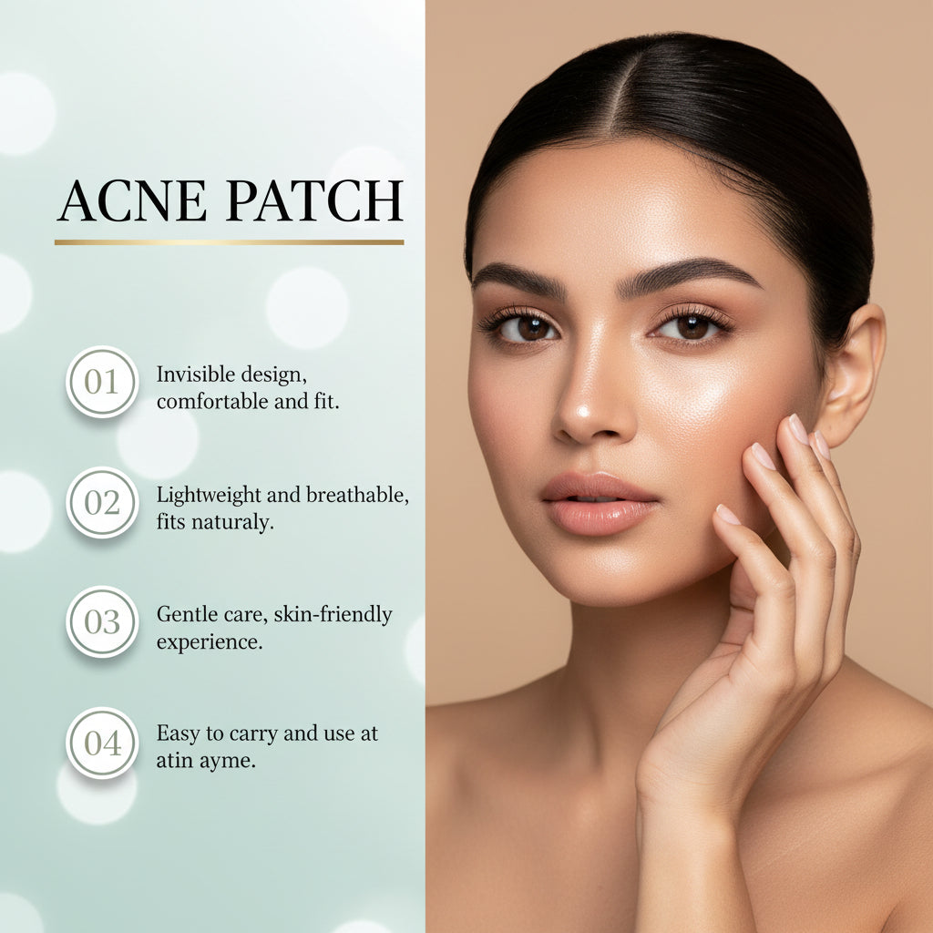 Beyond Oriva™ Acne Concealer Paste – 443 Hydrocolloid Patches for Blemishes