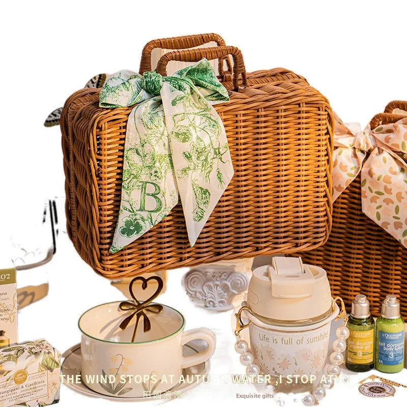 Beyond Oriva™ Wicker basket gift box