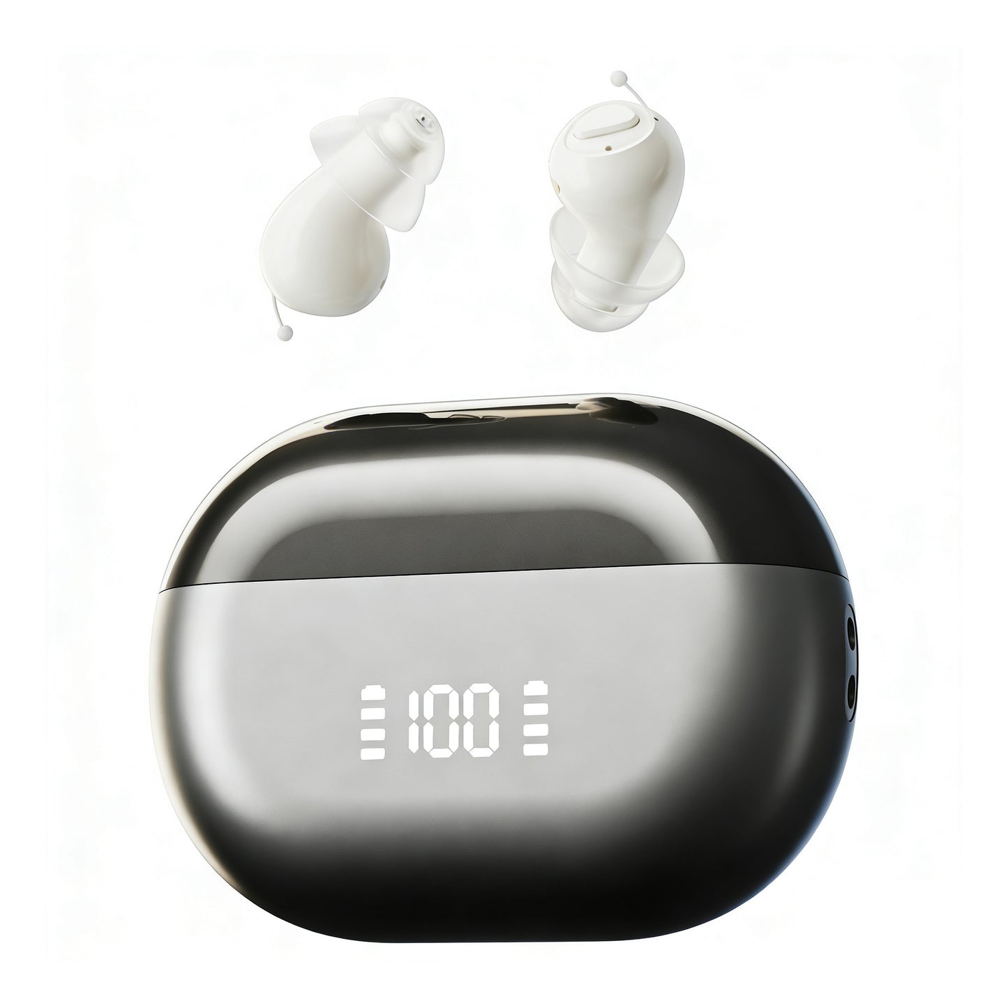 Beyond Oriva™ Rechargeable Digital Hearing Aid with UV Sterilization – Portable Sound Amplifier