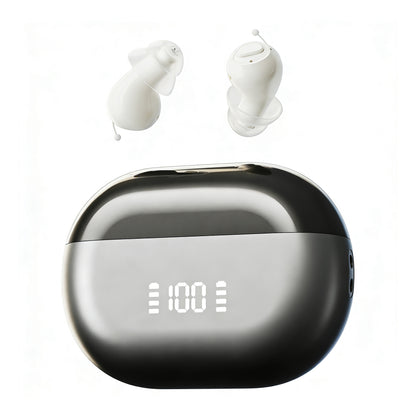 Beyond Oriva™ Rechargeable Digital Hearing Aid with UV Sterilization – Portable Sound Amplifier
