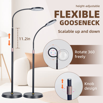 Beyond Oriva™ Magnifying Floor Lamp with LED Light