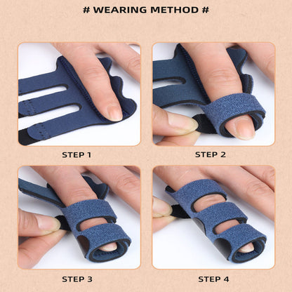 2pcs Breathable Finger Support Straps