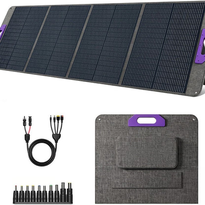 200W Solar Folding Panel – Portable Anti‑Microcrack Solar Panel