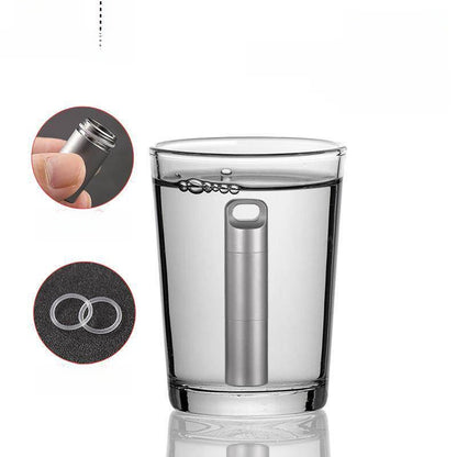 Beyond Oriva™ Stainless Steel Portable Pill Organizer Container