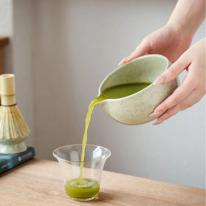 Beyond Oriva™ Cross-Border Ceramic Matcha Bowl Set with Japanese-Style Tea Whisk, Matcha Stirrer, Tea Set Gift Box