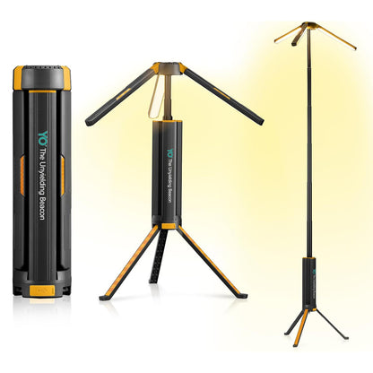 Retractable Folding Camping Light with Tripod