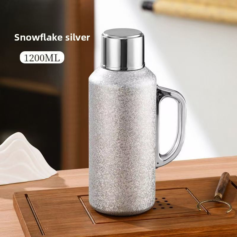 Beyond Oriva™ Double Wall Titanium Tea Thermos – 1200ml Insulated Flask