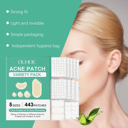 Beyond Oriva™ Acne Concealer Paste – 443 Hydrocolloid Patches for Blemishes