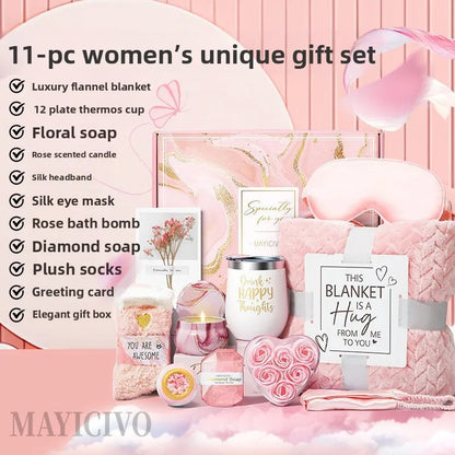 Beyond Oriva™ Pink Spa Gift Basket Set