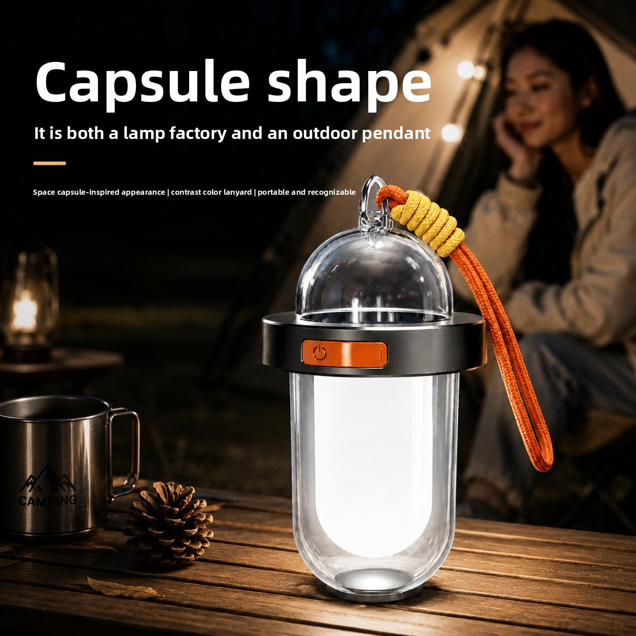 Portable Solar Outdoor Camping Light