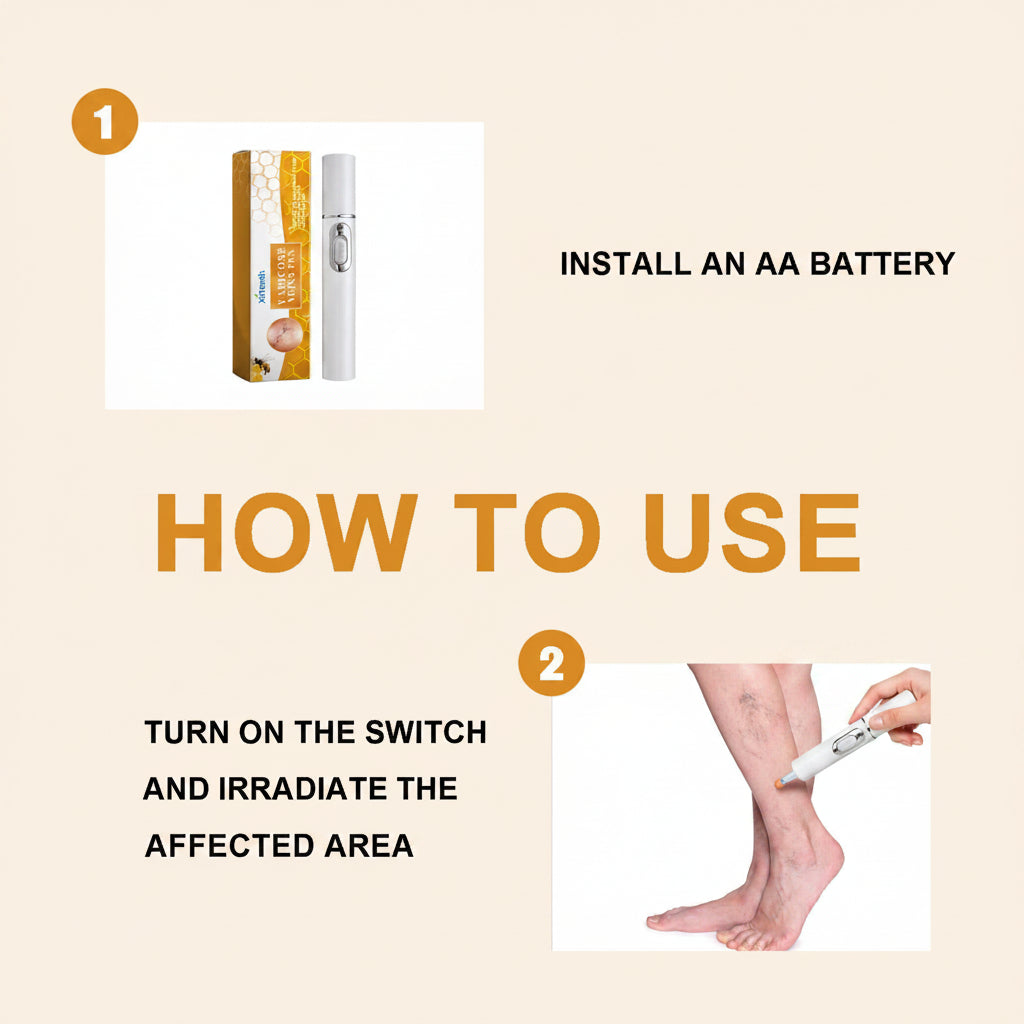 Beyond Oriva™ Leg Massage Care Pen – Herbal Fragrance & Portable Relief