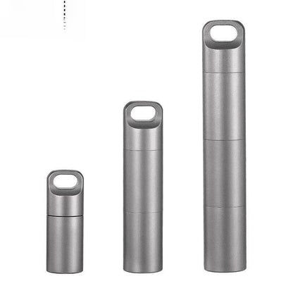 Beyond Oriva™ Stainless Steel Portable Pill Organizer Container