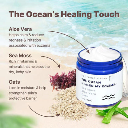 Beyond Oriva™ The Ocean Healed Natural Soothing Cream Skin Moisturize