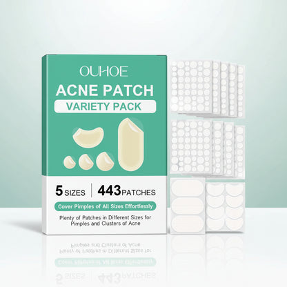 Beyond Oriva™ Acne Concealer Paste – 443 Hydrocolloid Patches for Blemishes