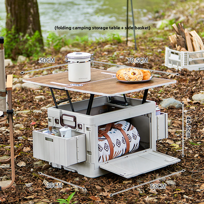 Outdoor Camping Table Storage Box